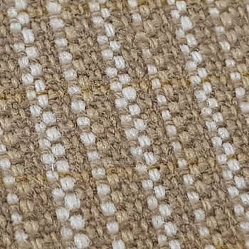 Bezugstoff Streifenkaro creme-beige (Code 055)